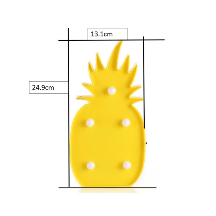 Ananas Tasarımlı Masa Lambası