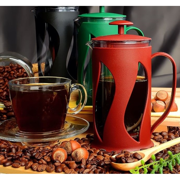 Tcof Filtre Kahve Makinesi French Press Süzgeçli - 500 ml