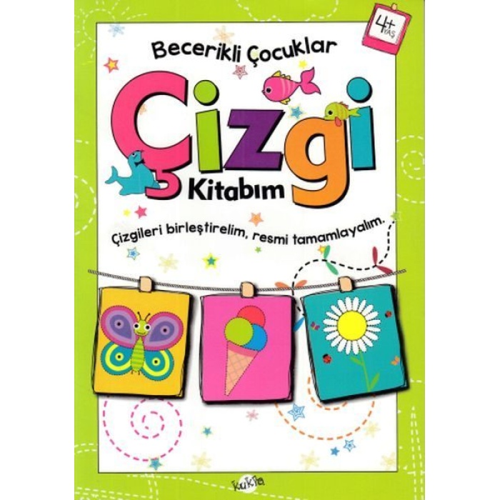 Becerikli Çocuklar - Çizgi Kitabım (4+ Yaş)