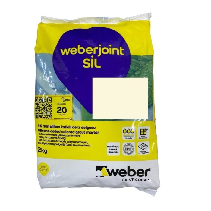 Weber Joint Sil 409 Bozdağ Krem Derz Dolgu 2 Kg