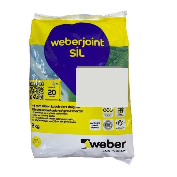 Weber Joint Sil 437 Açık Gri Derz Dolgu 2 Kg