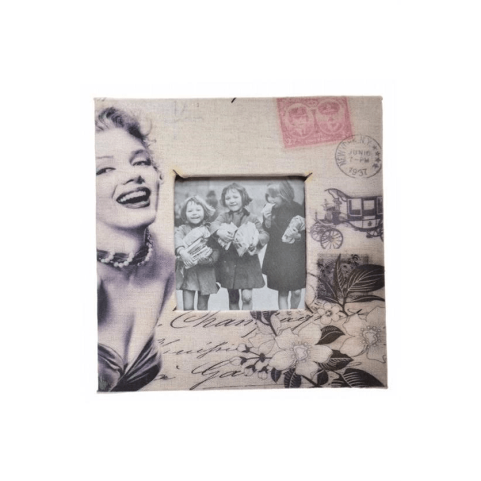 Decotown Marilyn Monroe Tasarım Ahşap Resim Fotoğraf Çerçevesi ( Lisinya )