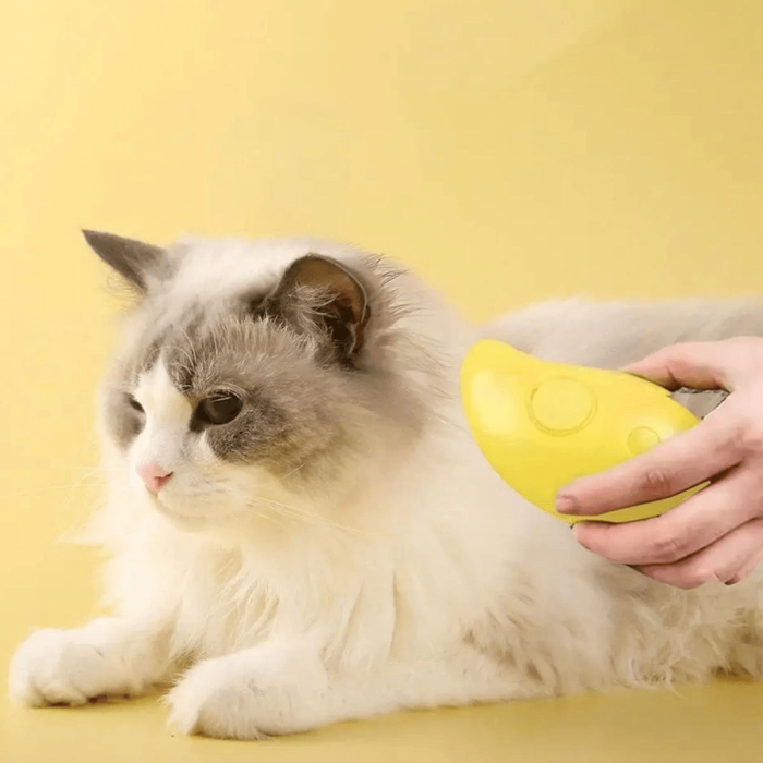 Buharlı Yumuşak Silikon Uçlu Kedi & Köpek Tüy Tarama Tarağı Yıkama Fırçası ( Lisinya )