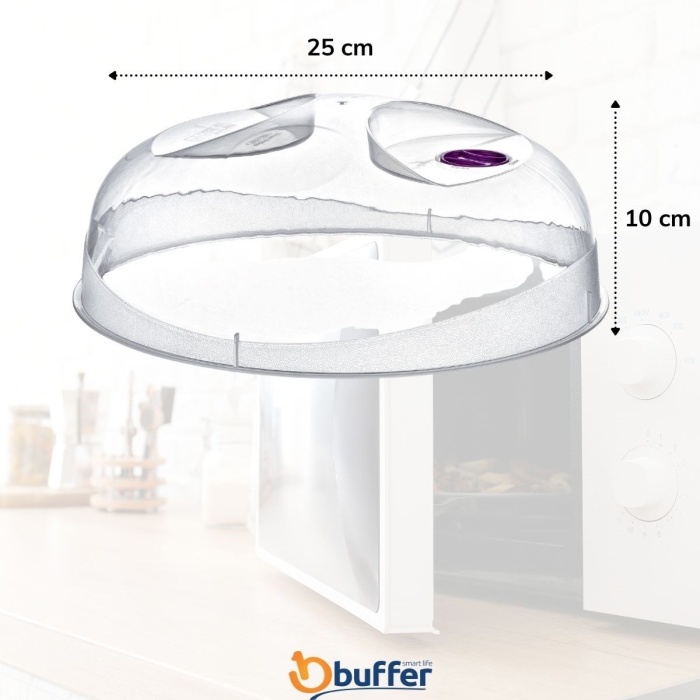 Mikrodalga Fırın Koruyucu Sızdırmaz Gıda Koruyucu Dayanıklı Yiyecek Isıtma Kapağı (4767) - Lisinya