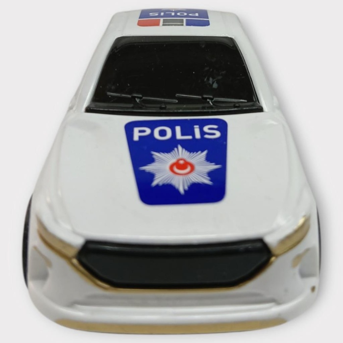 Çek Bırak TOGG Polis Arabası -Beyaz Sedan (Lisinya)