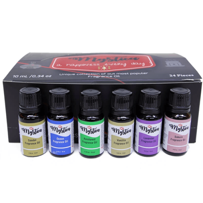 Zen Assorted Fragrance Oil Ucucu Esans Yağı 24lü Set ( Lisinya )