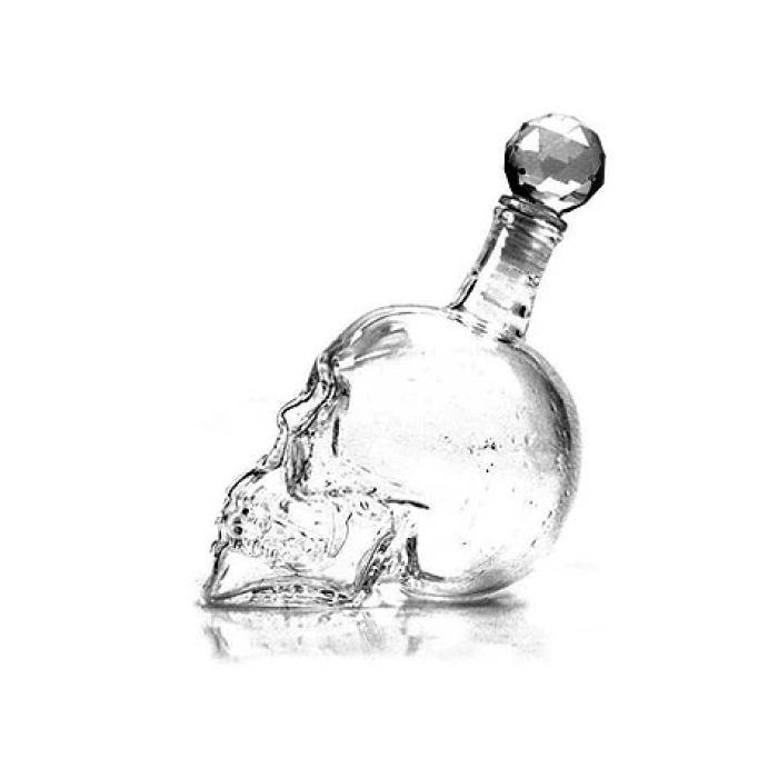 Crystal Head Kuru Kafa Cam Şişe 350 Ml - Lisinya