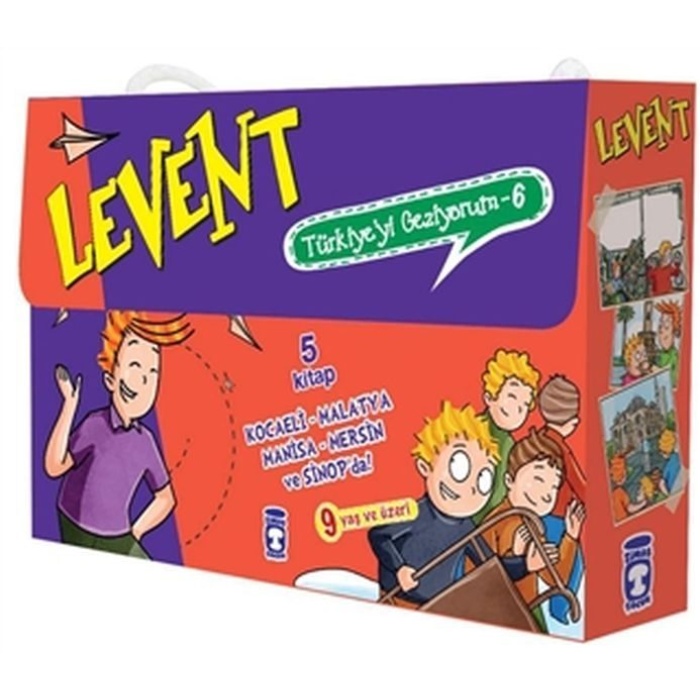 Levent Türkiyeyi Geziyorum - 6 (5 Kitap Takım)