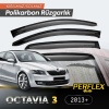 Skoda Octavia 3 2013+ Cam Rüzgarlığı V2 Düz