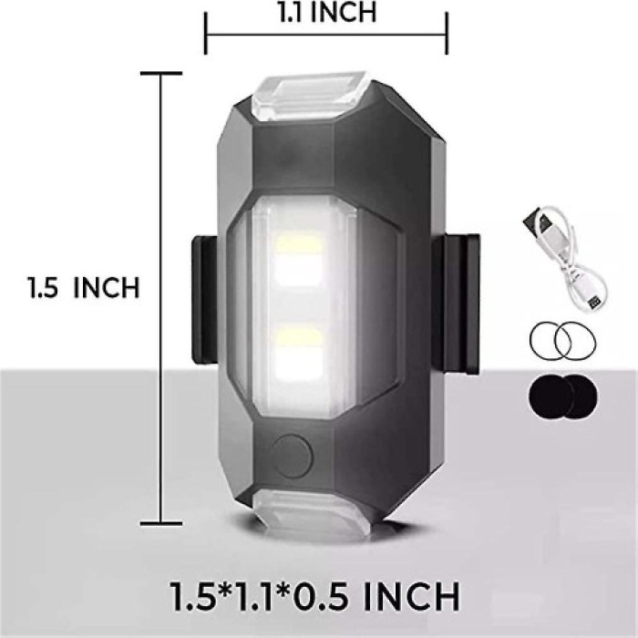 Flaşör Led İkaz Lambası 7 Renkli