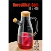 Turk Yağ Sirke Şişesi Borosilikat Cam 1000 ML  A.Verbrugge Design