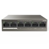 TENDA TEF1106P 2X UPLINK + 4 PORT POE ETHERNET SWITCH 63 WATT (4767)