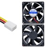 IC-216A FIRÇASIZ DC FAN 80X80X25MM 24 VOLT 3 PİN (4767)