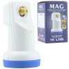 MAG TEKLİ SINGLE LNB ALTIN UÇLU SHARP CHİP 0.1DB (4767)