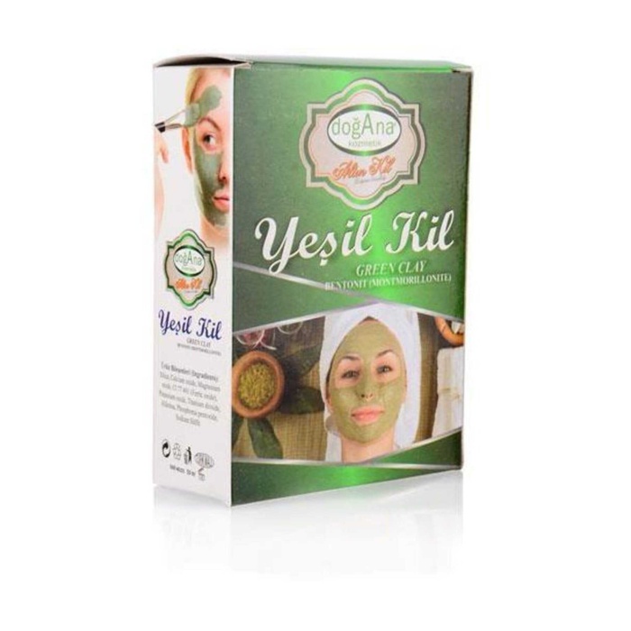 Yeşil Kil Öğütülmüş Doğal Saf Naturel 250 gr