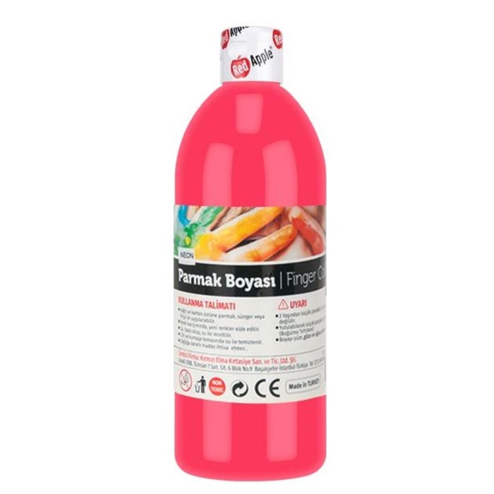 Red Apple Neon Parmak Boyası 500 Gr. Pembe