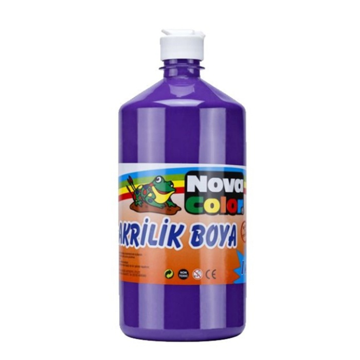 Nova Color Akrilik Boya 1 Kg Mor NC-229