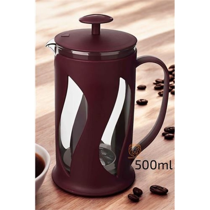 Turk French Press 500 Ml BORDO