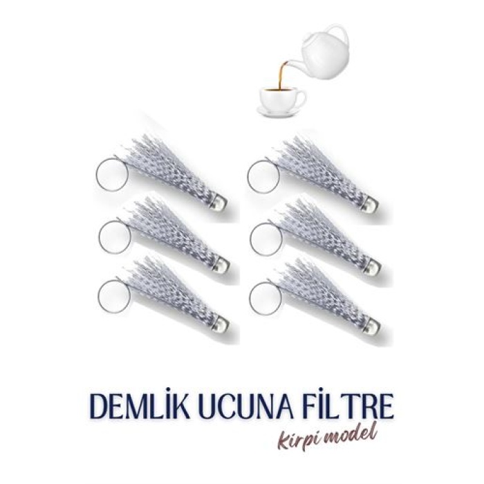 Turk 24 ADET Demlik Ucuna Filtre  Novy Design 718918 Toptan Paket