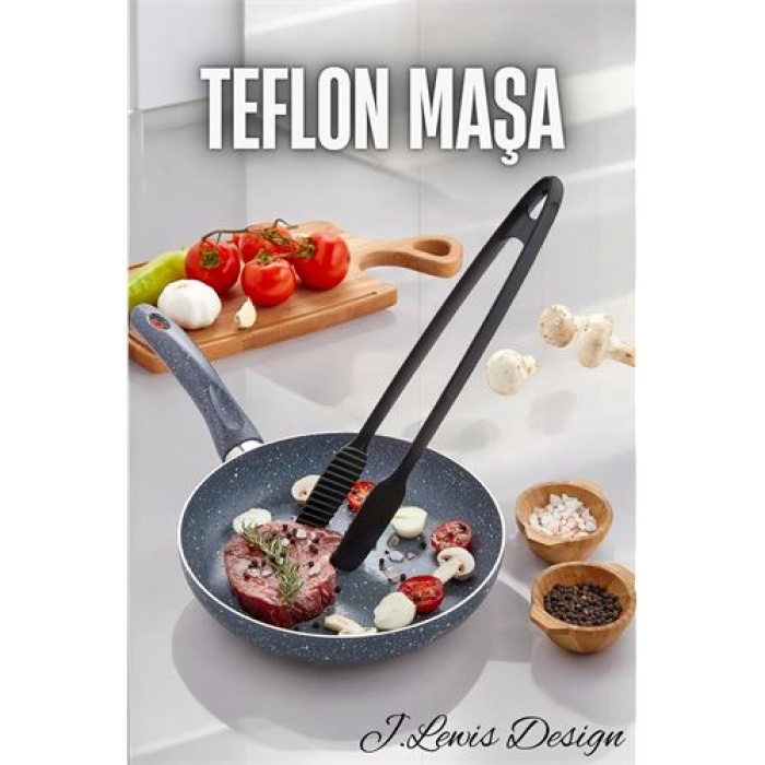 Turk Teflon Servis ve Izgara Maşası 30 cm J.lewis Design