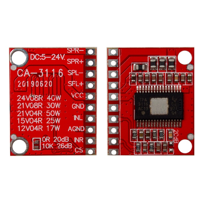 CA-3116 TPA3116  AUDIO MODUL TV SES KARTI 5V-24V ARASI (4767)