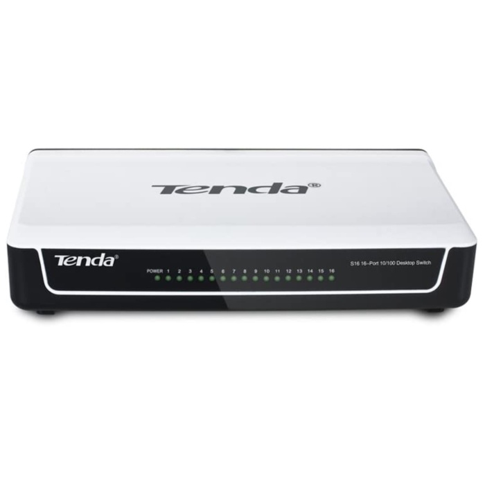 TENDA S16 10/100 MBPS 16 PORT SWITCH (4767)