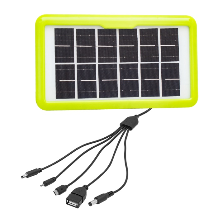 6 VOLT - 0.58 AMPER - 3.5 WATT SOLAR PANEL (4767)