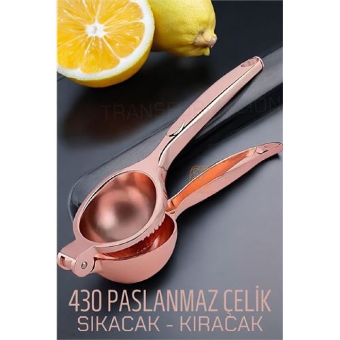 Turk ROSE Limon Sıkacağı Paslanmaz Çelik