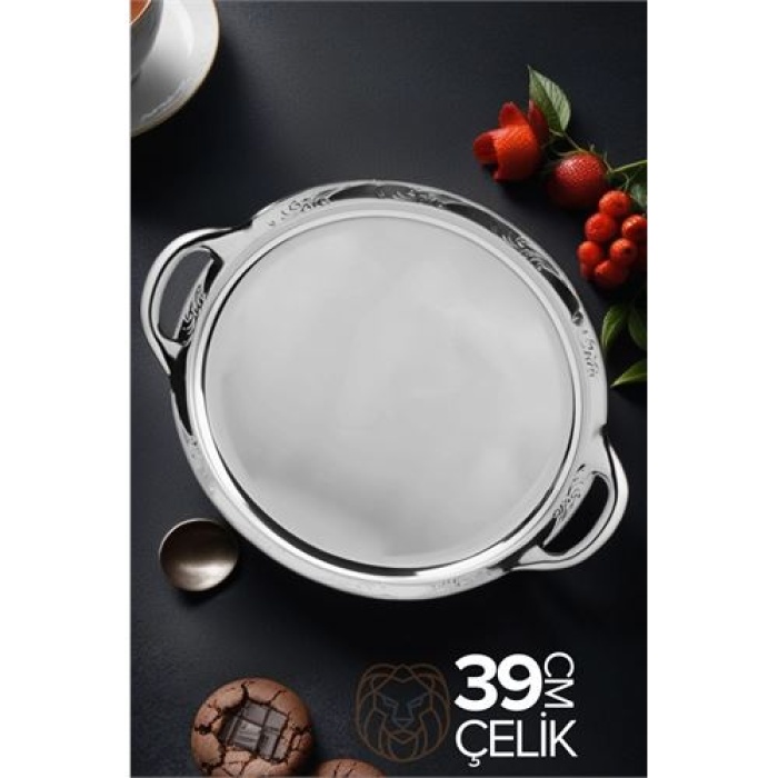 Turk 4 ADET Çelik Çay Tepsisi Śliwiński Design 719626