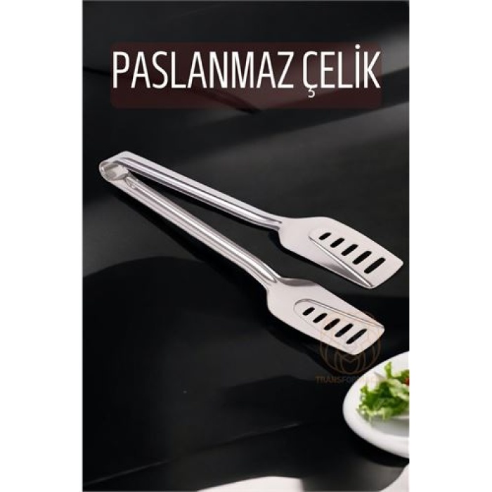 Turk Salata Maşası Pasta Yemek Maşası Paslanmaz Çelik