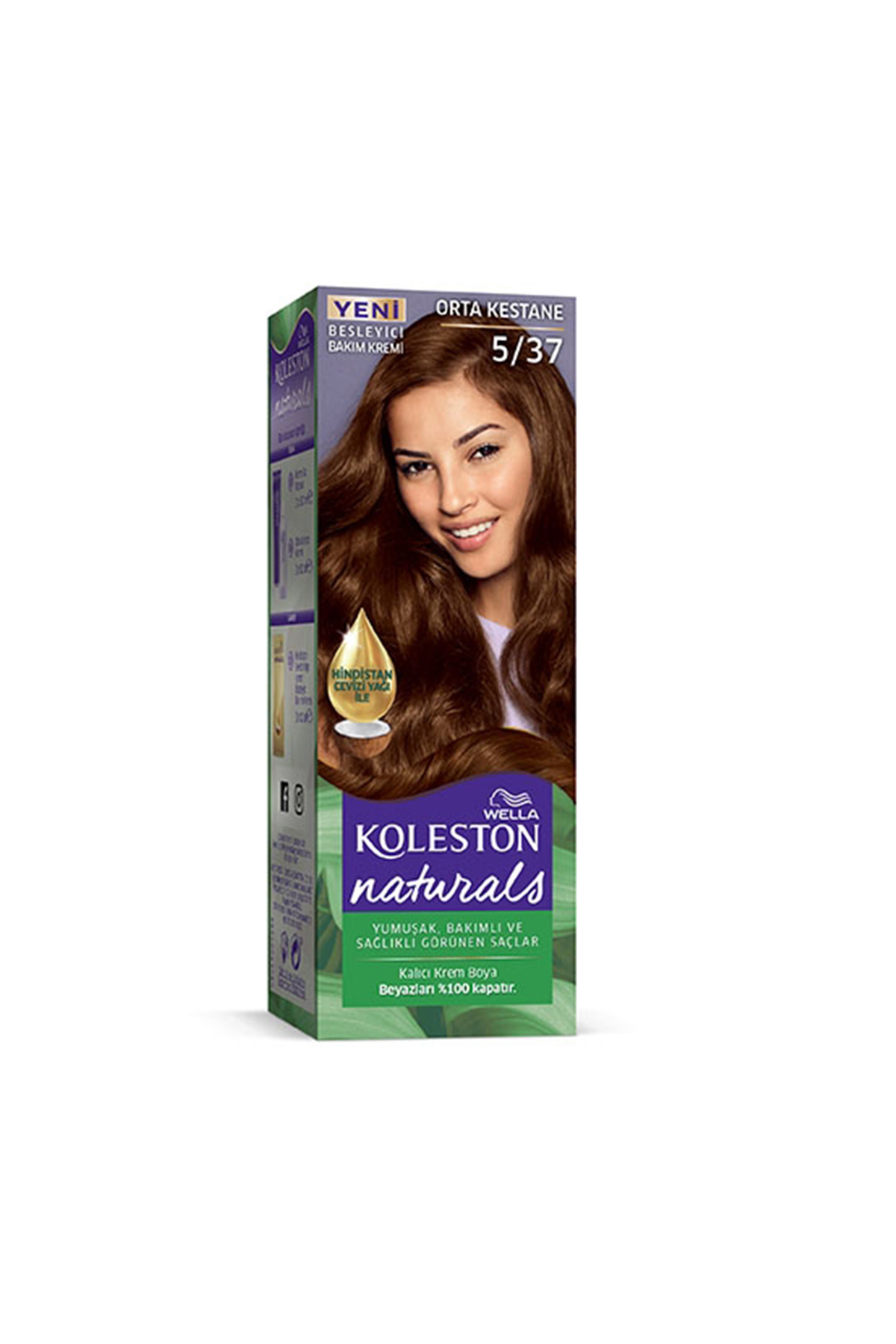 Naturals Saç Boyası Orta Kestane 5/37