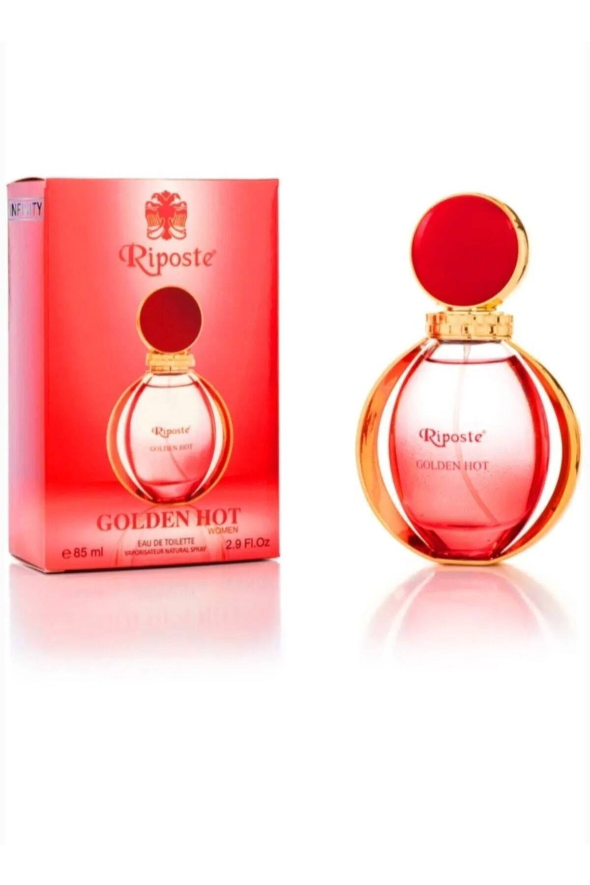 Riposte 24 Saat Etkili Kadın Parfüm - Golden Hot - For Women 85 Ml