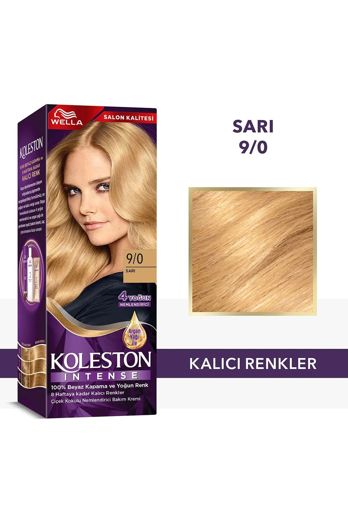 Koleston Intense Saç Boyası 9/0 Sarı - Salon Kalitesi