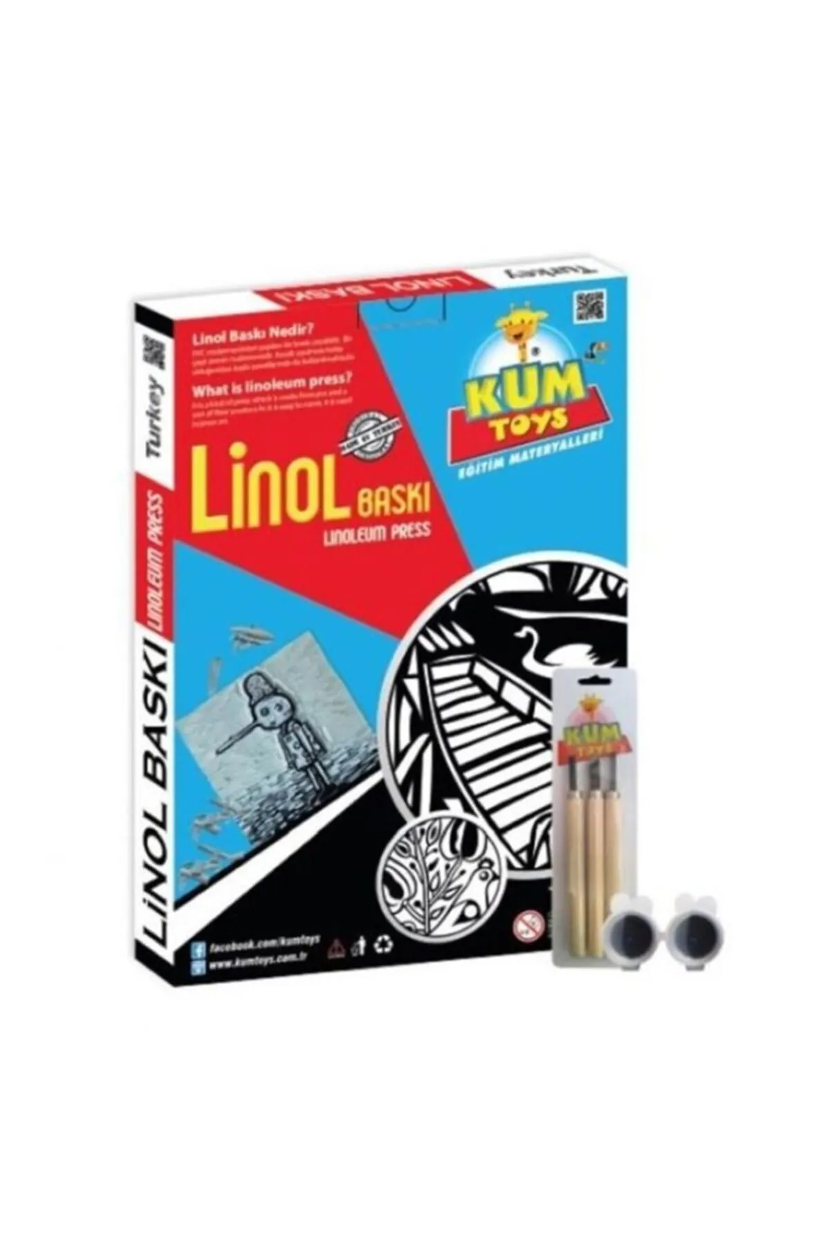 Kumtoys Kum Toys Linol Baskı A4