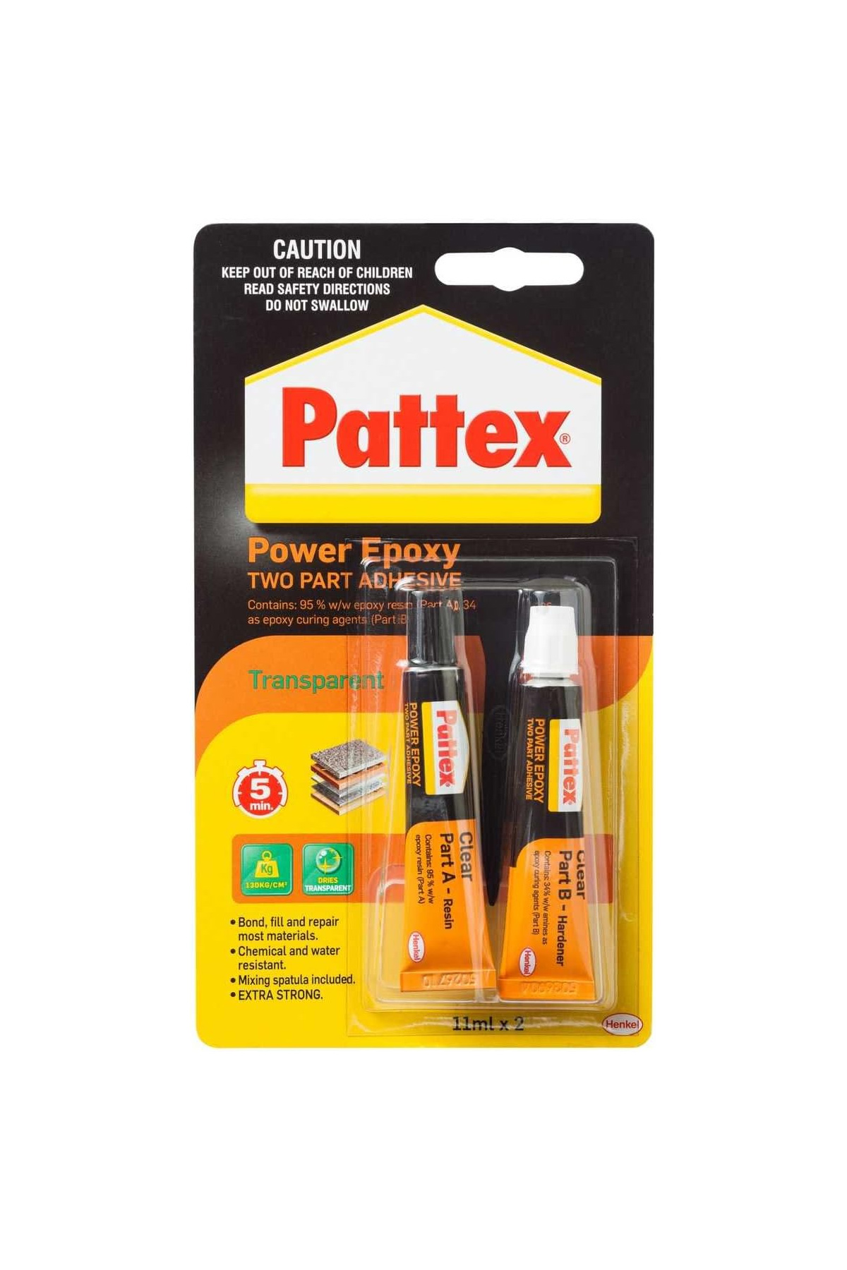 Pattex Universal Rapid 2X11Ml Yapıştırıcı