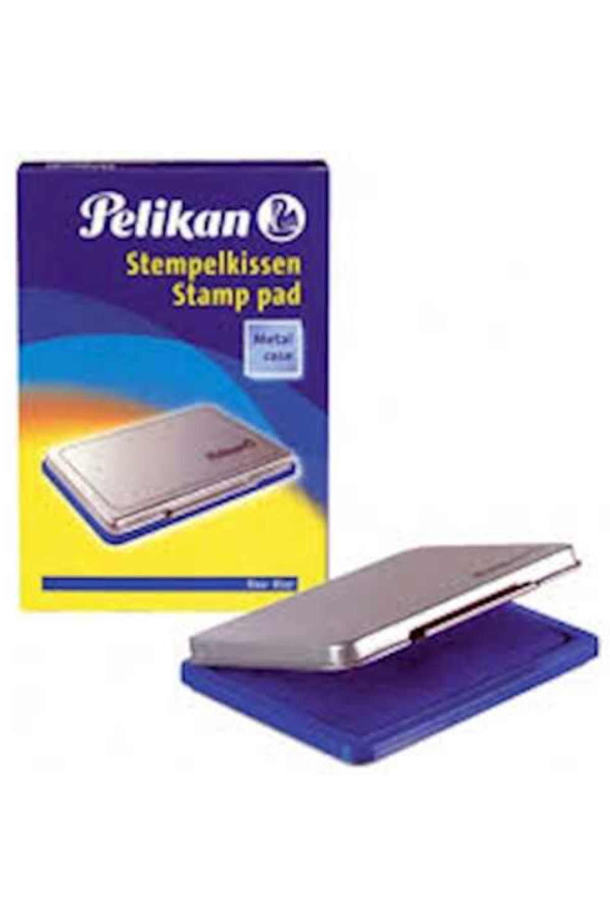 Pelikan Metal Istampa No1 Mavi 9X16 Cm