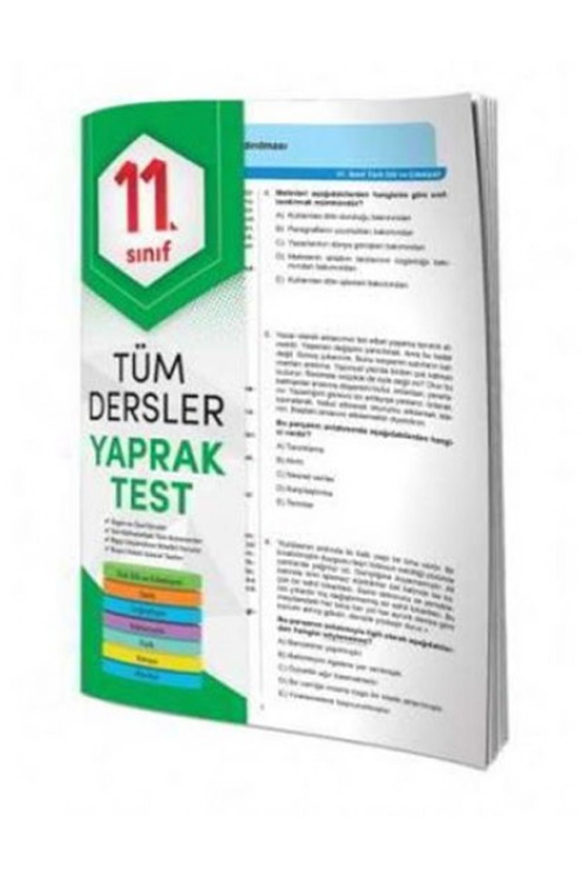 Tüm Dersler Yaprak Test 11