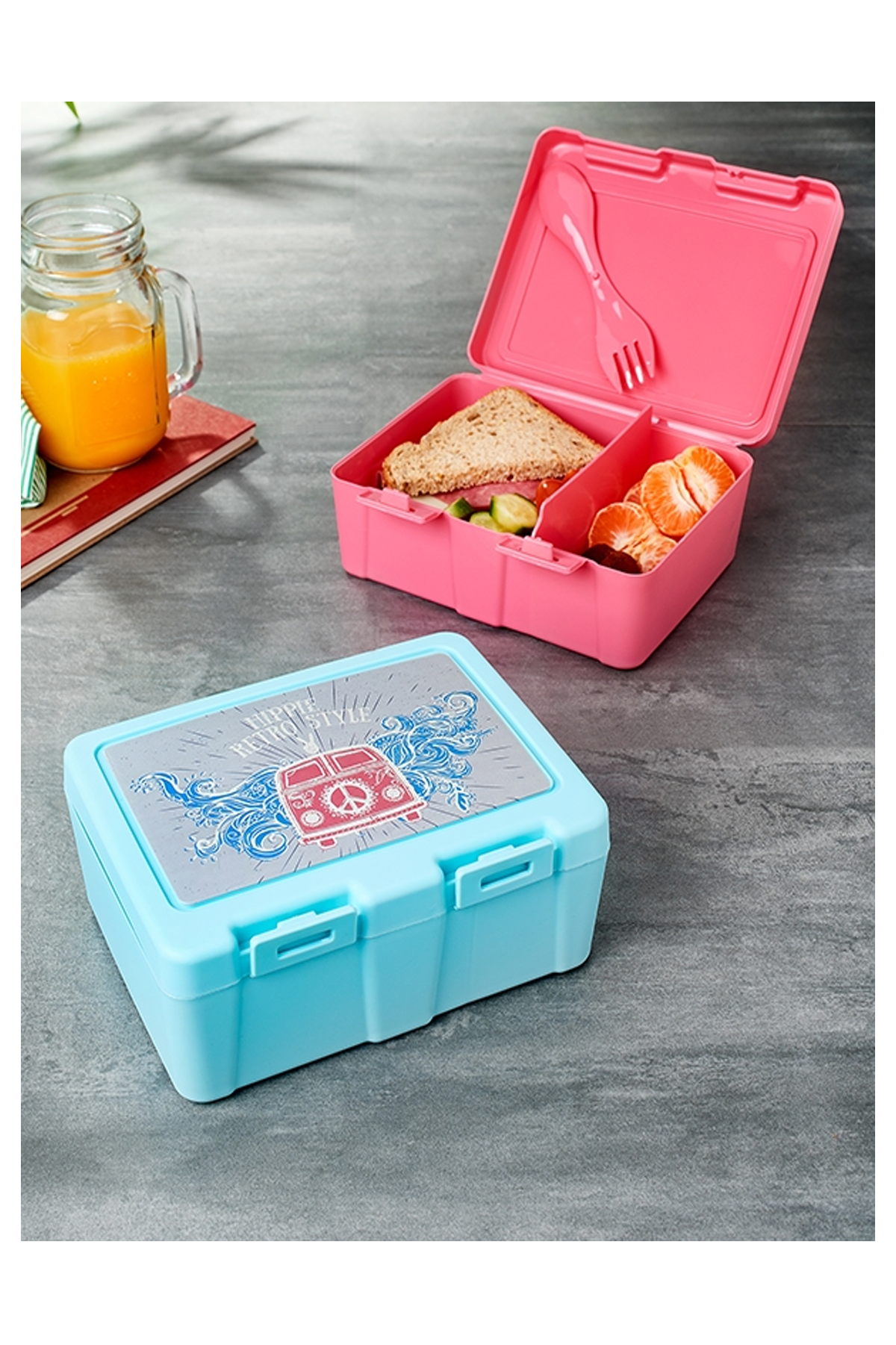 Beslenme Kutusu Lunch Box 1 Adet Turk-G499