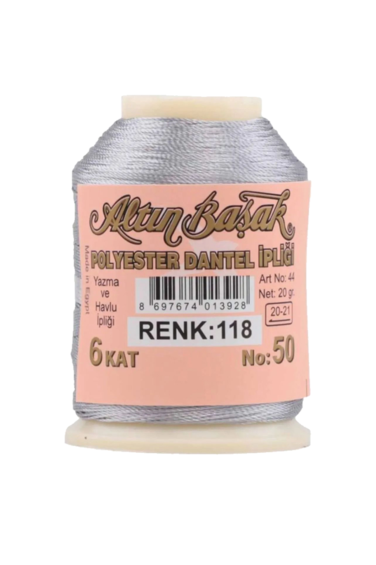 Altınbaşak Oya ve Dantel İpi 20 gr - Turk - No: 118