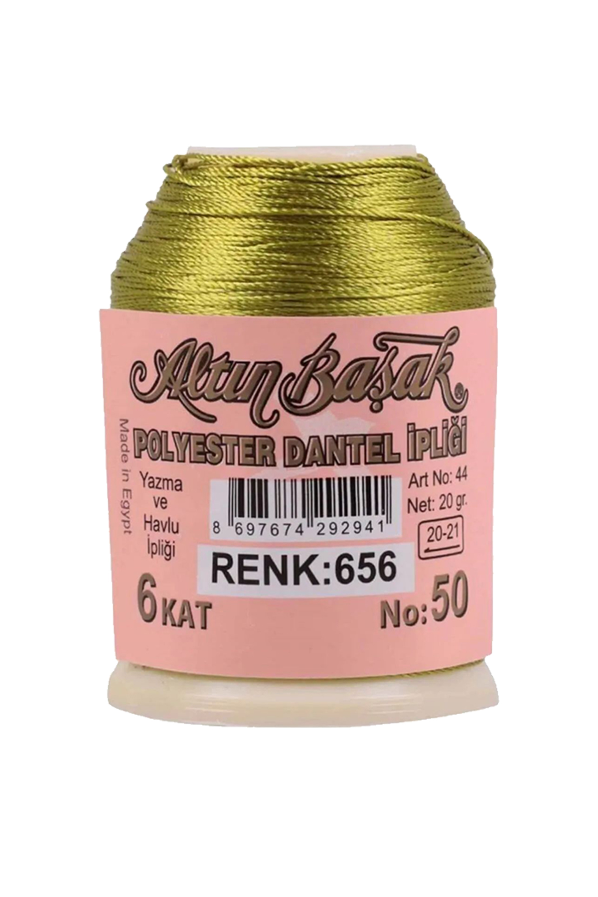 Altınbaşak Oya ve Dantel İpi 20 gr - Turk - No: 656