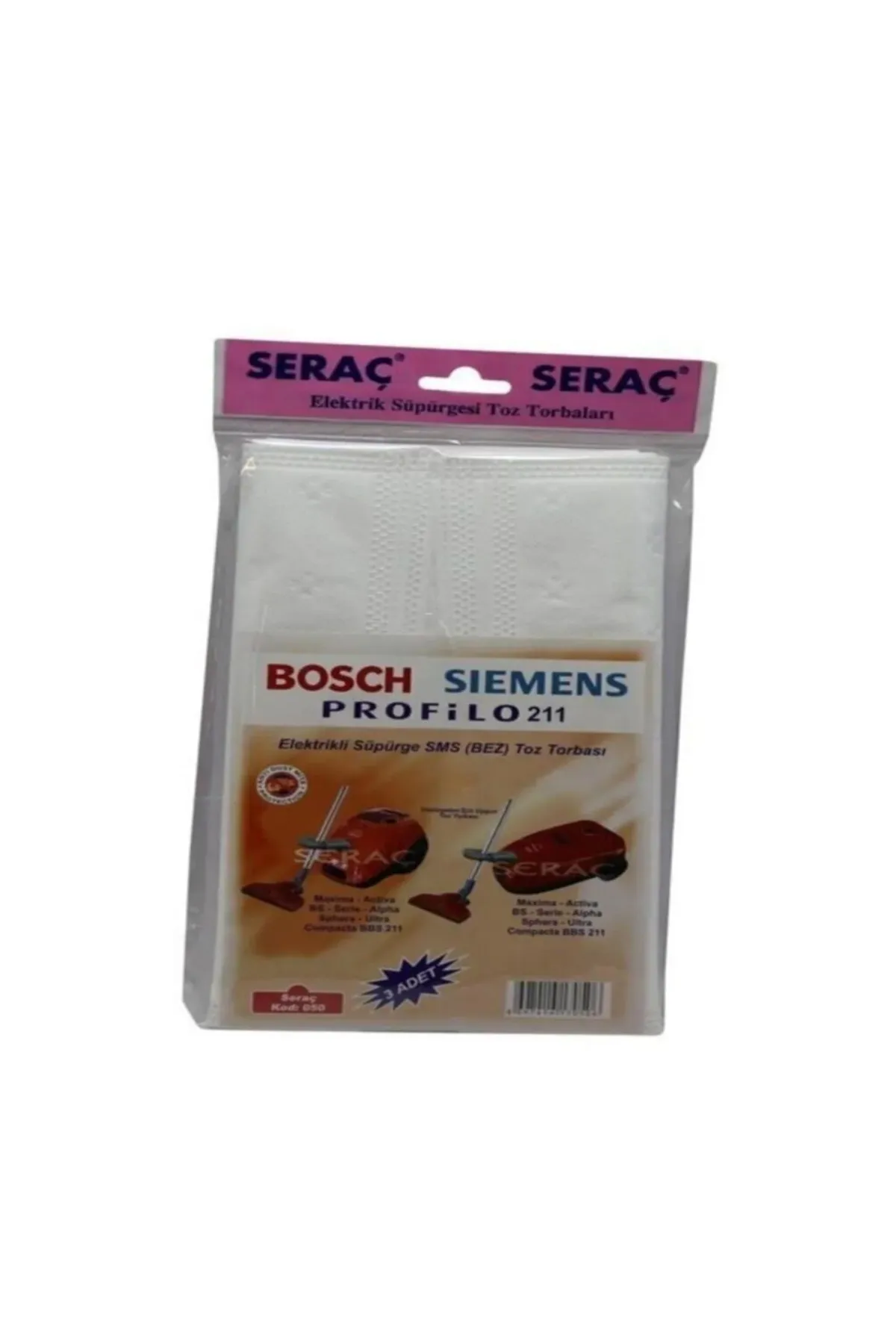 Bez Süpürge Torbası Bosch Siemens No:050 Süpürge Torbası Turk-68785