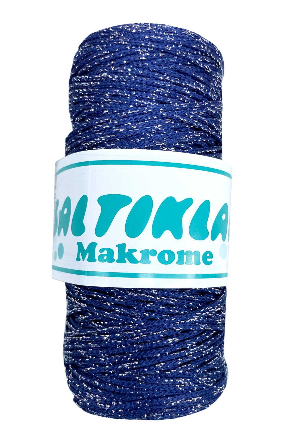 1 Adet Polyester Simli Makrome İpi SG-370