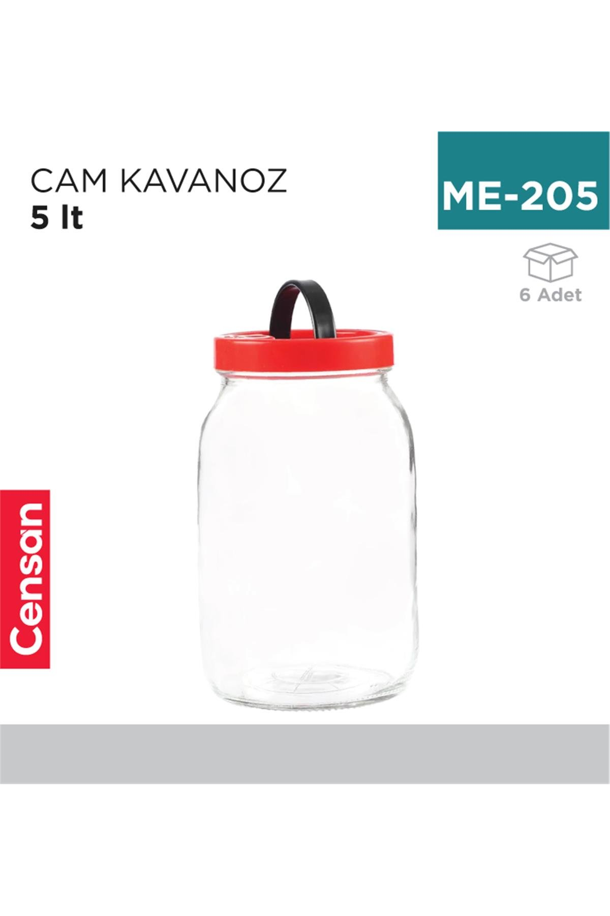 5 Lt. Cam Kavanoz Turk-13652