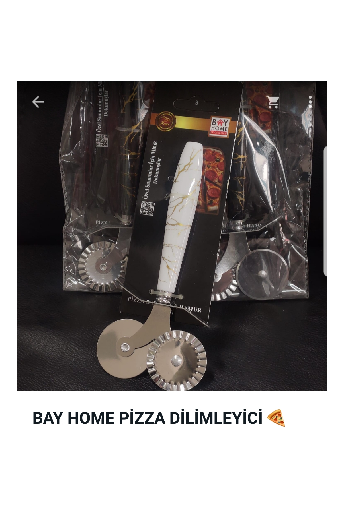 Çiftli Pizza Dilimleyici Turk-TRK0156