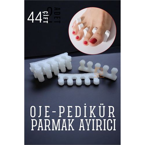 Oje Parmak Ayırıcı Pedikür Süngeri 44 Çift