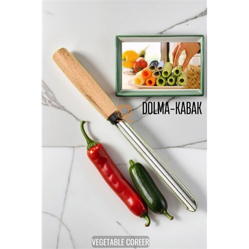 Kabak Dolma Oyacağı Ahşap Saplı  Scopelliti Design