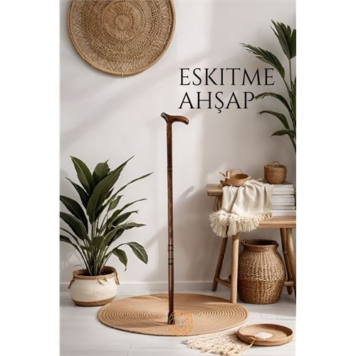 Ahşap Baston Eskitme Tasarım