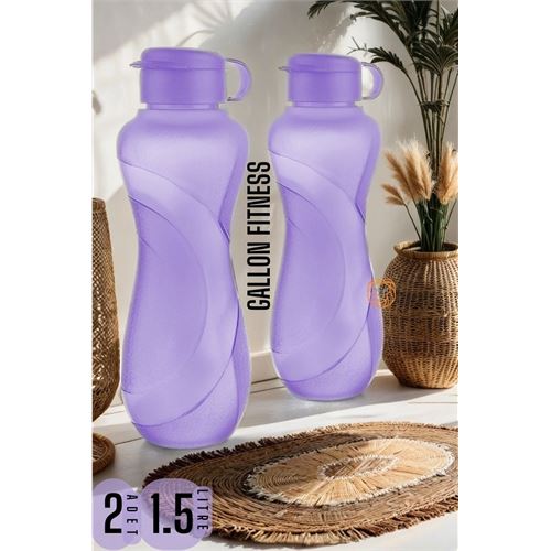 1.5 LT Büyük Matara Gallon Fitness MOR