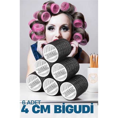 4 Cm Bigudi 6 lı Paket