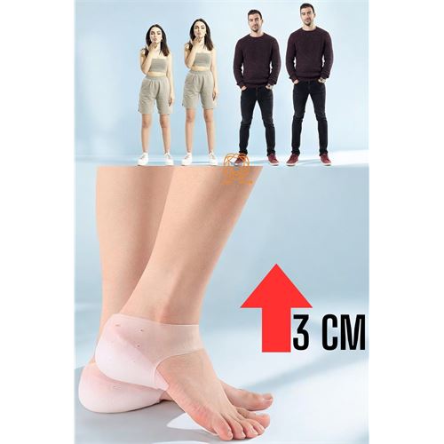 3 Cm Boy Yükseltici Taban Rahatlatıcı Gizli Jel